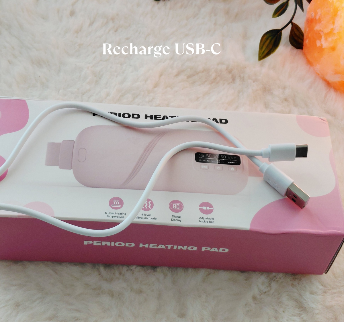 Ceinture chauffante menstruelle