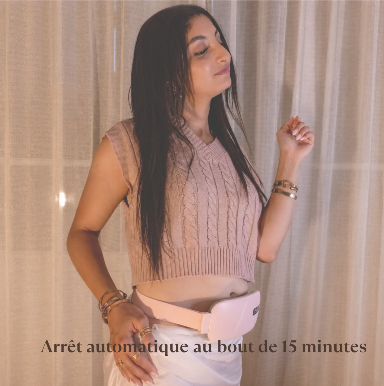 Ceinture chauffante menstruelle